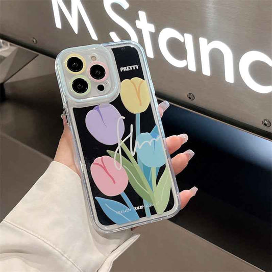 Tulip Floral Case -iPhone