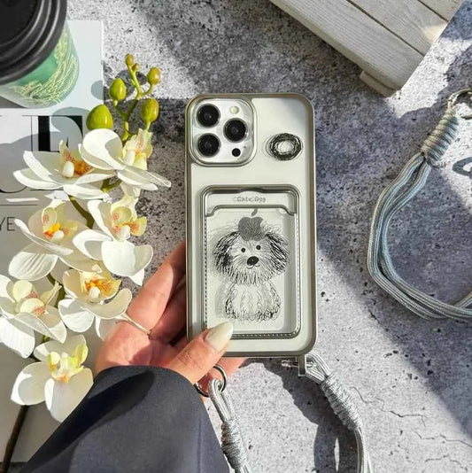 Cute Dogo Case With Lanyard - iPhone (Copy)