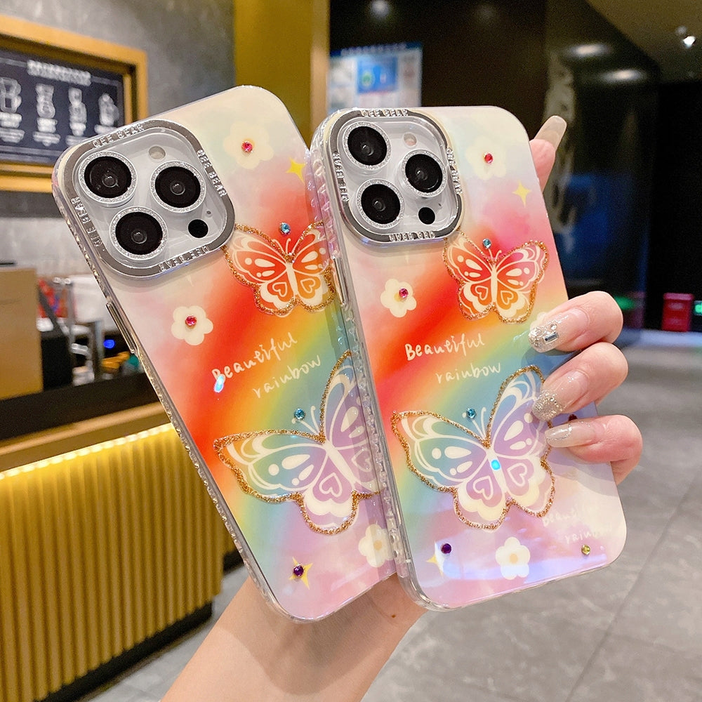 Rainbow Butterfly Case