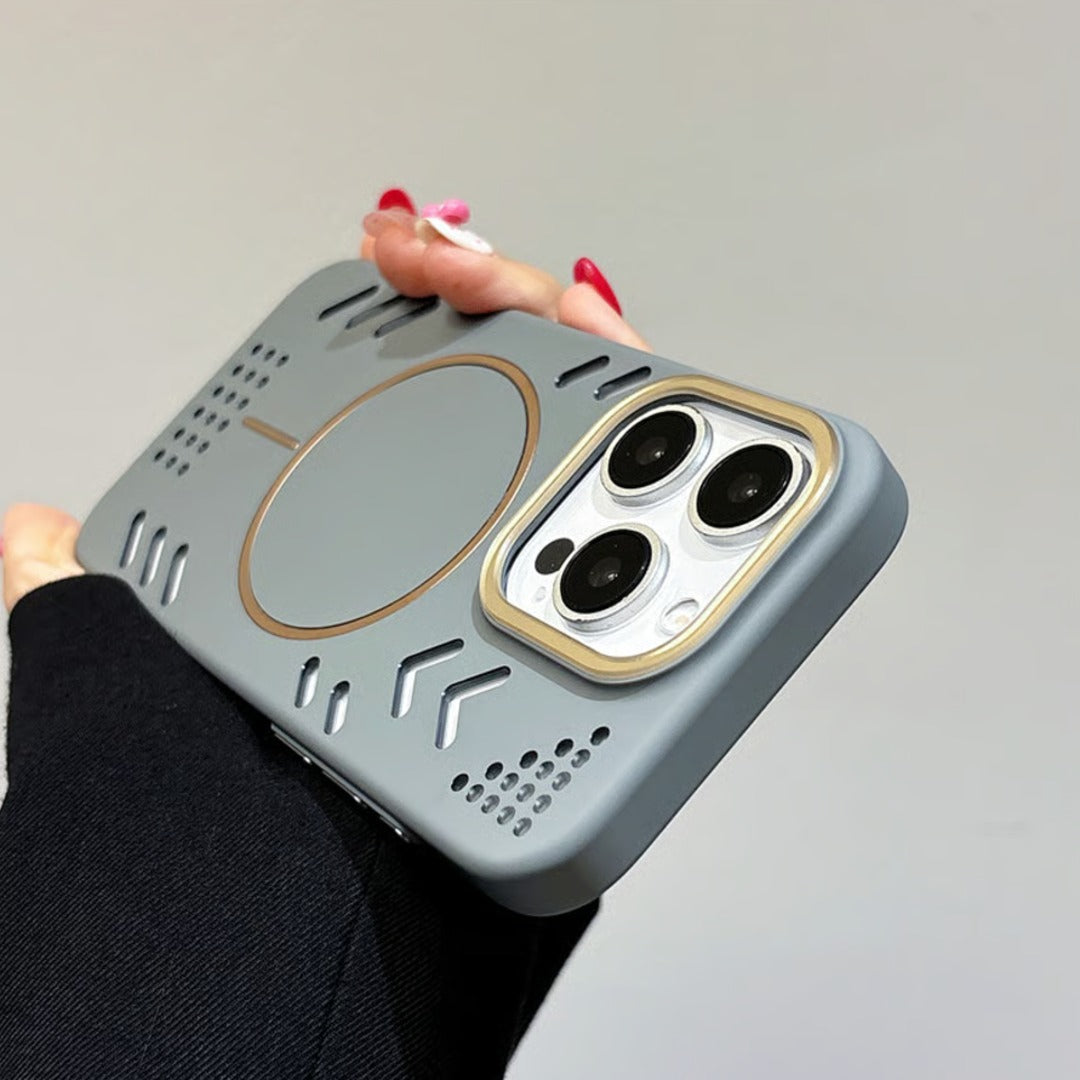 Heat Dissipation Armor MagSafe Case