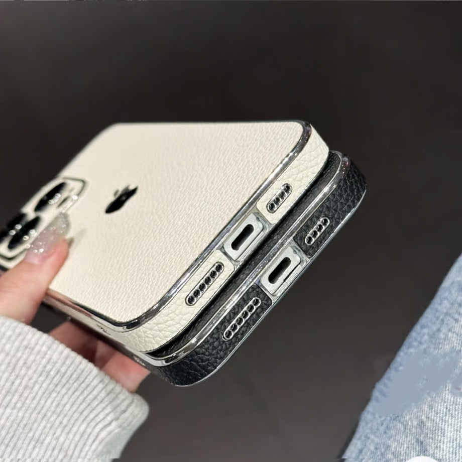 Luxe Leather Shield Case