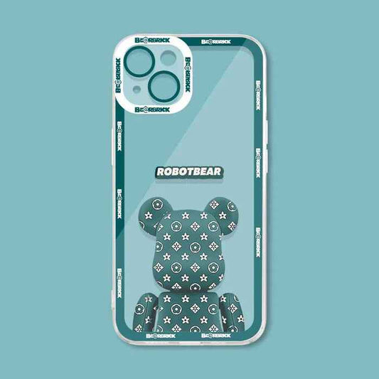 iPhone 14 Series - Bearbrick Soft Gel Rubber Case