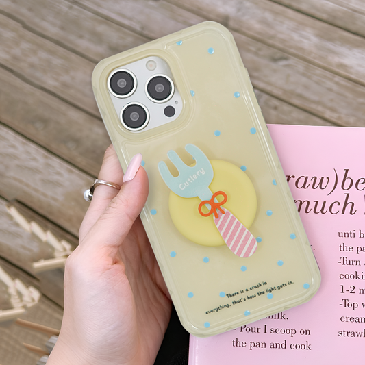 Cutlery Grip Phone Case - iPhone