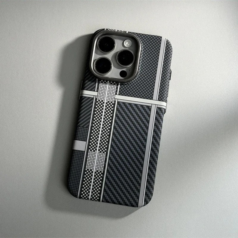 iPhone Series - Carbon Edge MagSafe Case