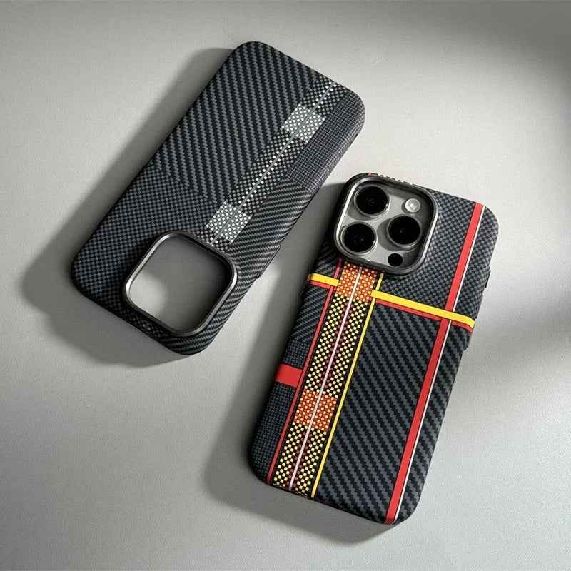 iPhone Series - Carbon Edge MagSafe Case