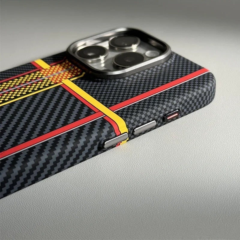 iPhone Series - Carbon Edge MagSafe Case