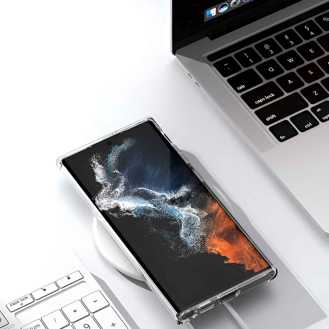 Galaxy S22 Ultra Anti-Burst Transparent Case