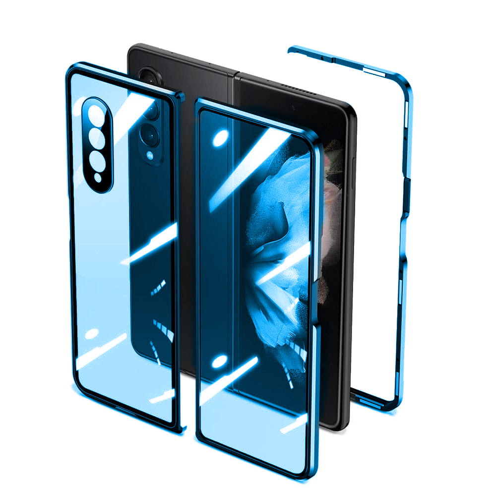 Galaxy Z Series - Double Sided Magnetic Metal Frame Case