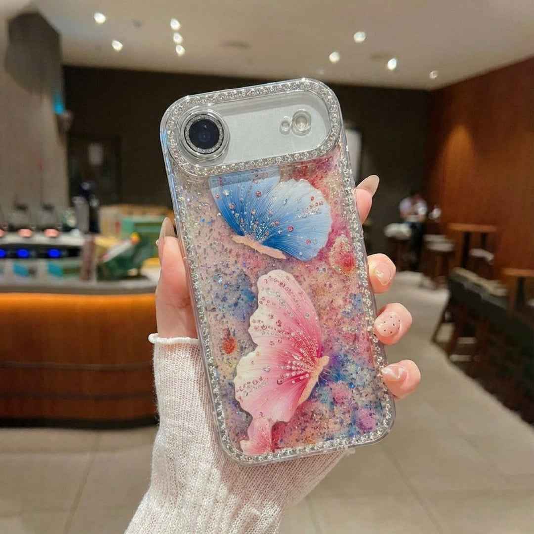 Crystal Flutter Glitter Case- iPhone