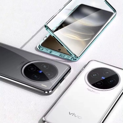 Vivo X100 Pro Double Sided Magnetic Metal Frame Case