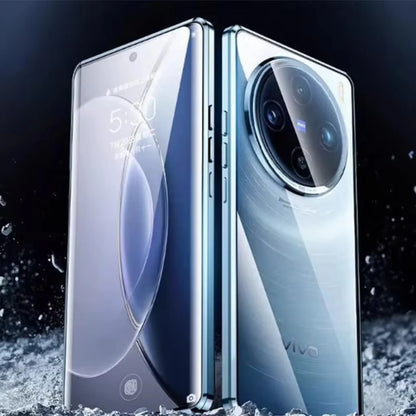 Vivo X100 Pro Double Sided Magnetic Metal Frame Case