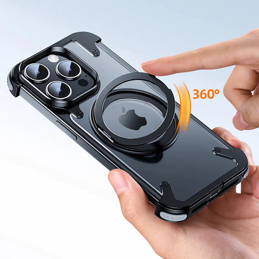 iPhone - Rimless Aluminium Magnetic Case