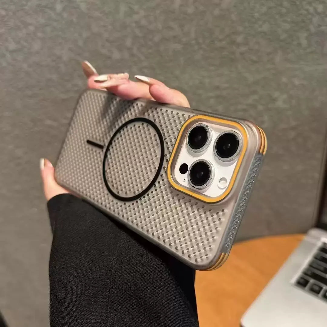 Grid Mesh Cooling MagSafe Case - iPhone