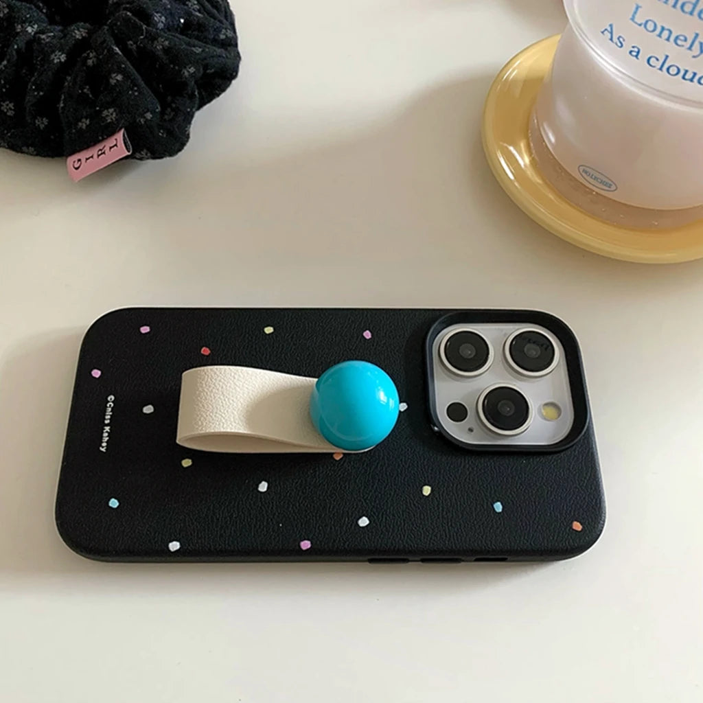 Pear Ring Bead Buckle Case
