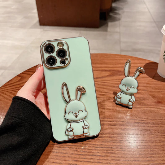 iPhone 14 Series- Rabbit Holder Case