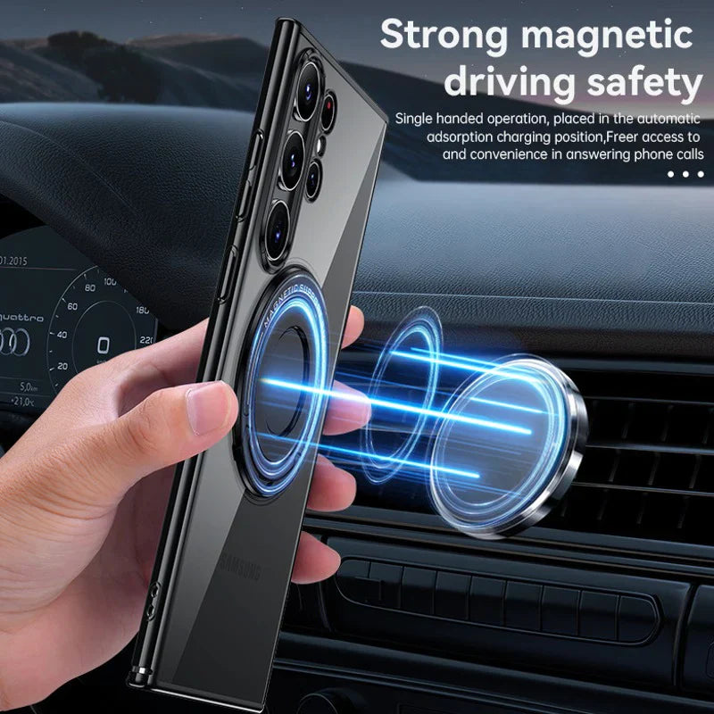 Grip Shield Magnetic Ring Holder Case - Galaxy Series