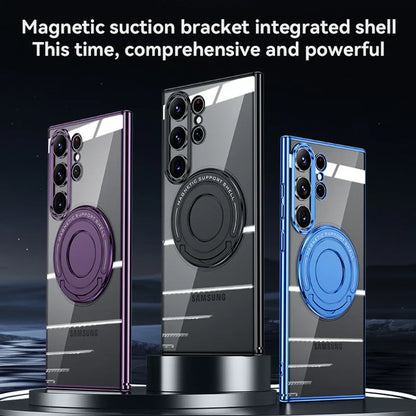 Samsung - Grip Shield Magnetic Ring Holder Case