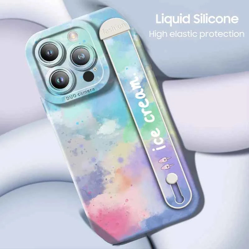 Ice Cream Liquid Silicone Wristband