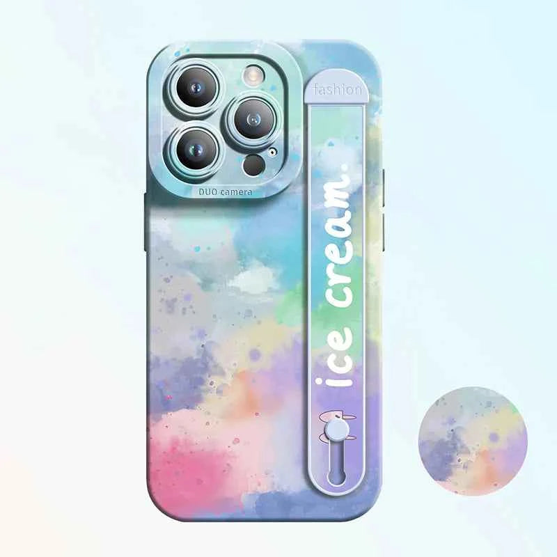 Ice Cream Liquid Silicone Wristband