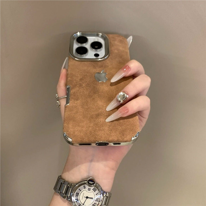 iPhone Series - Velvet Luxe Brown Case