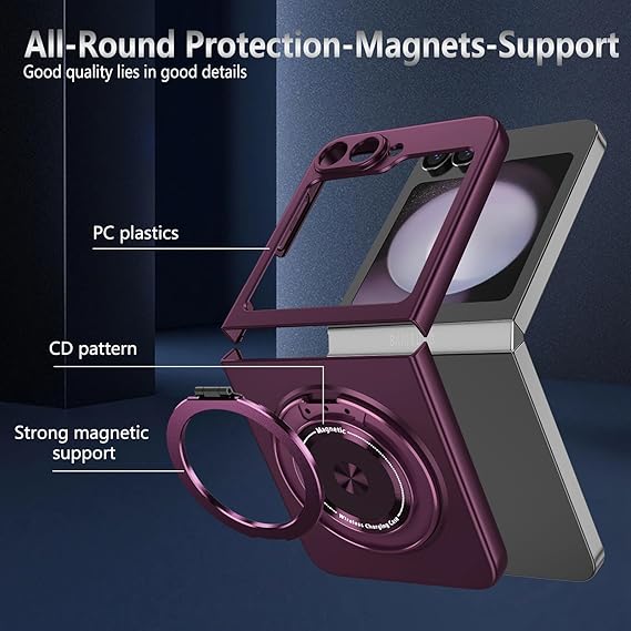 Galaxy Z Flip6 - Royal Ascend Magnetic Stand Case