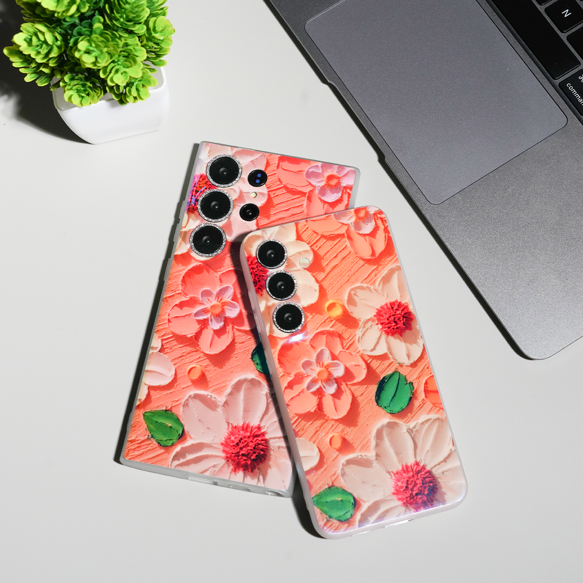 BloomGuard 3D Floral Case