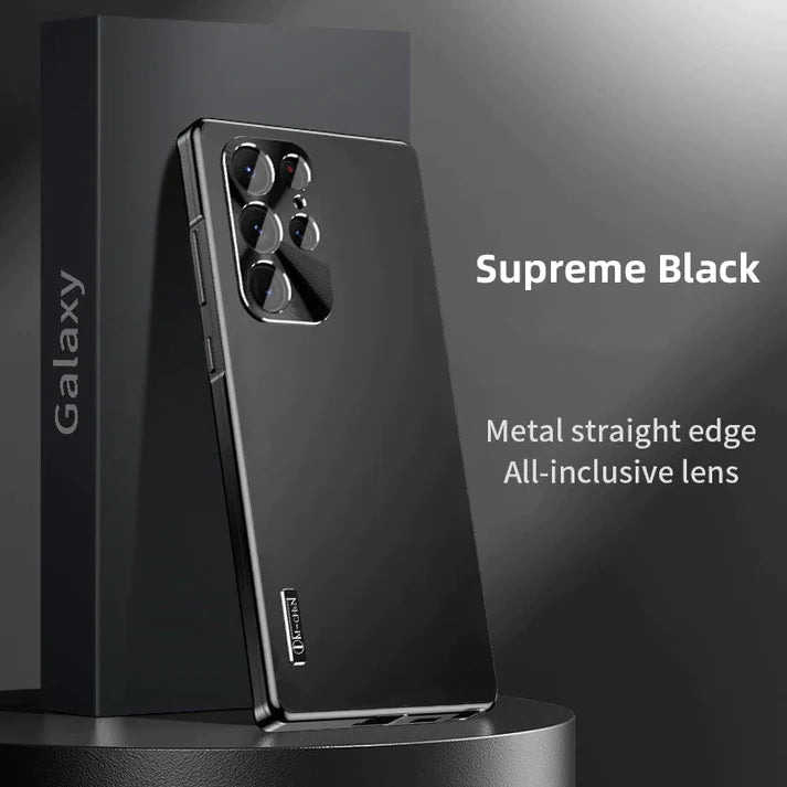 Galaxy S23 Ultra Luxury Metal Straight Edge Case