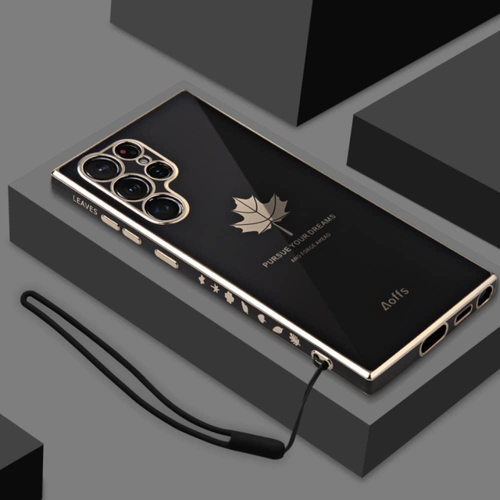 Electroplated Maple Leaf Case - Samsung