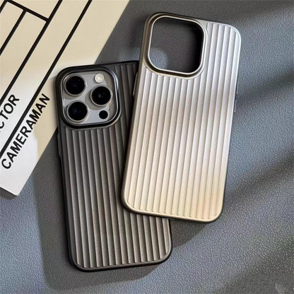 Ribbed Metallic Case