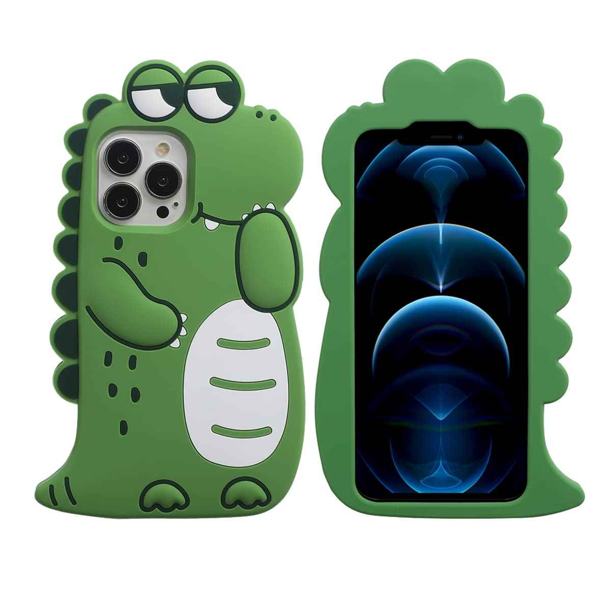 Cute Crocodile Soft Silicone Case