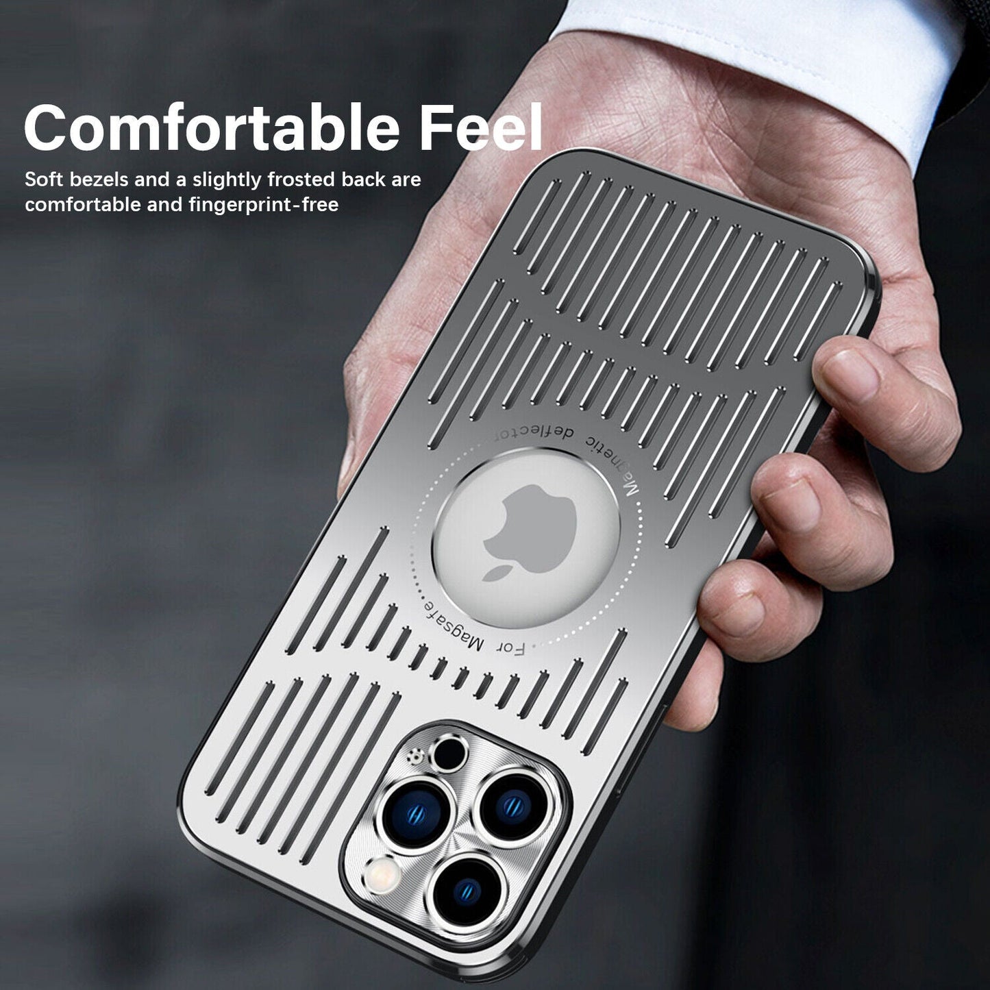 iPhone 15 Series - Alloy Metal Cooling Case