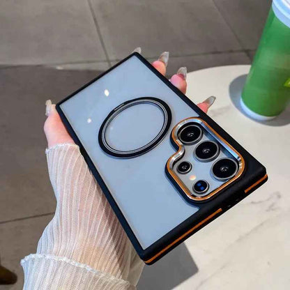 Royal Frame Transparent Case - Galaxy