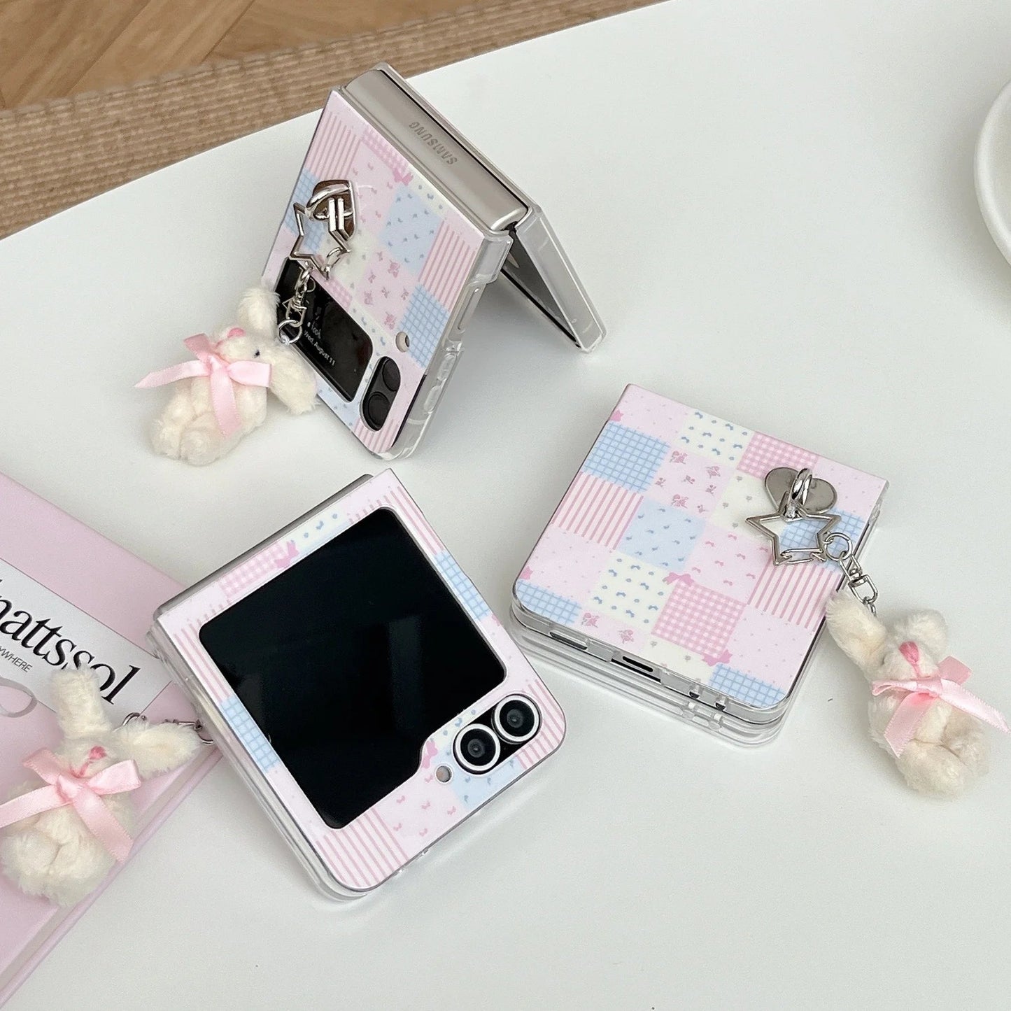 Kawaii Bunny Charm Case