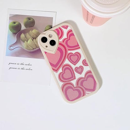 Pink Heart Confetti Case