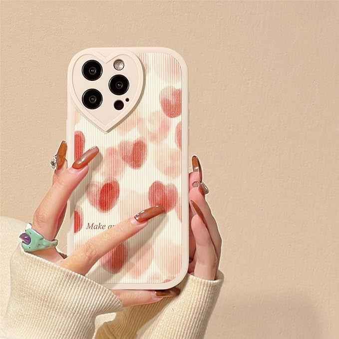 Watercolor Heart Case
