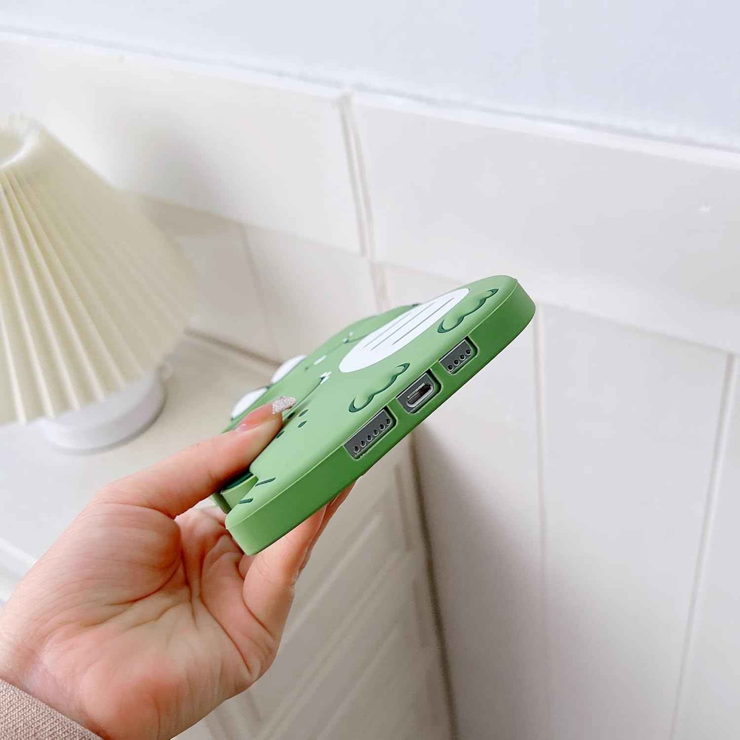 Cute Crocodile Soft Silicone Case