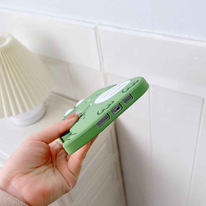 Cute Crocodile Soft Silicone Case