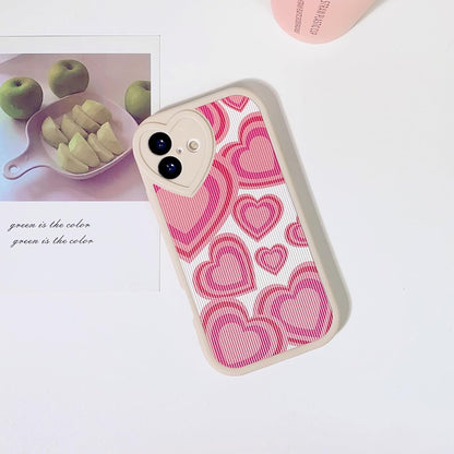 Pink Heart Confetti Case