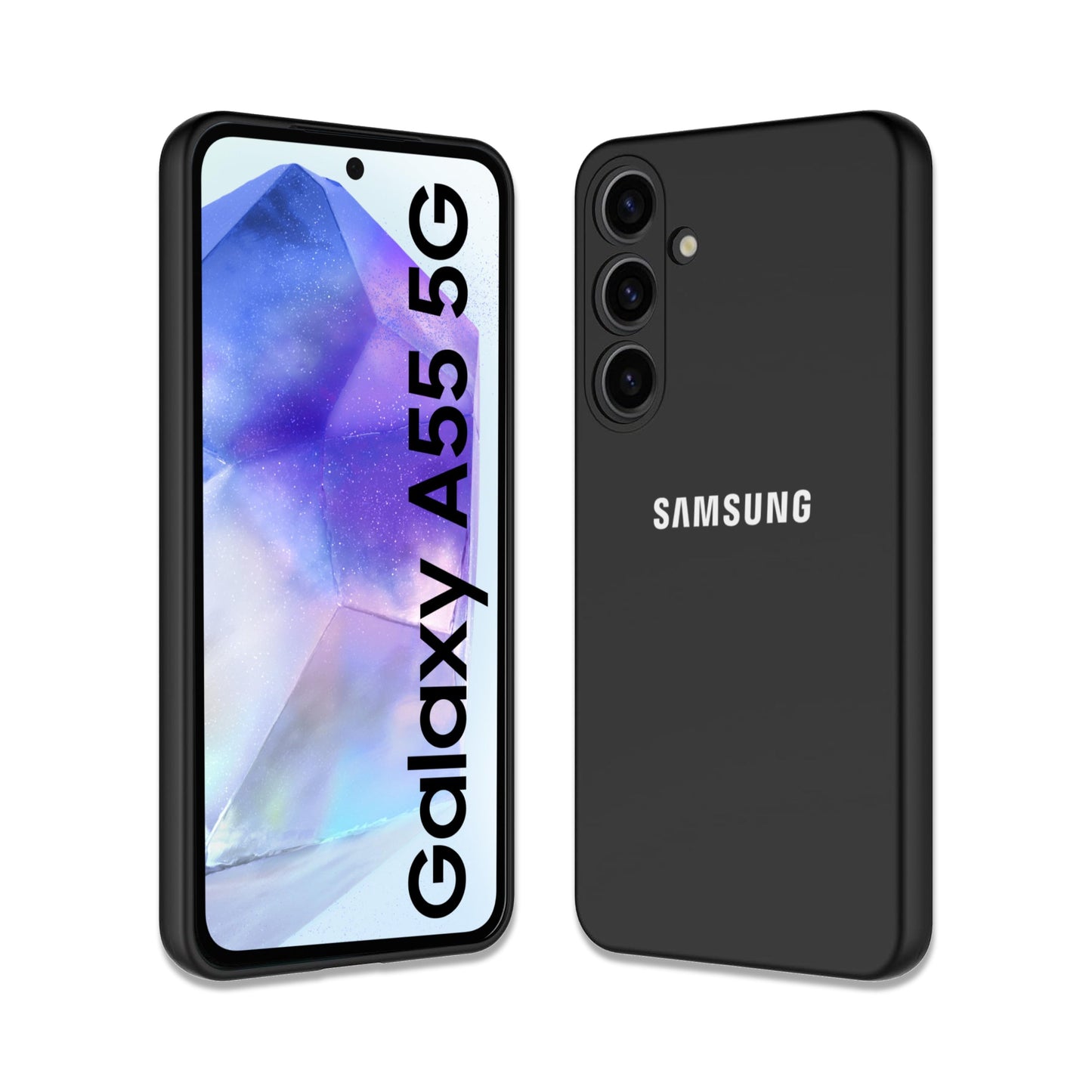 Galaxy A55 OG Silicone Logo Case