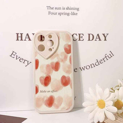 Watercolor Heart Case