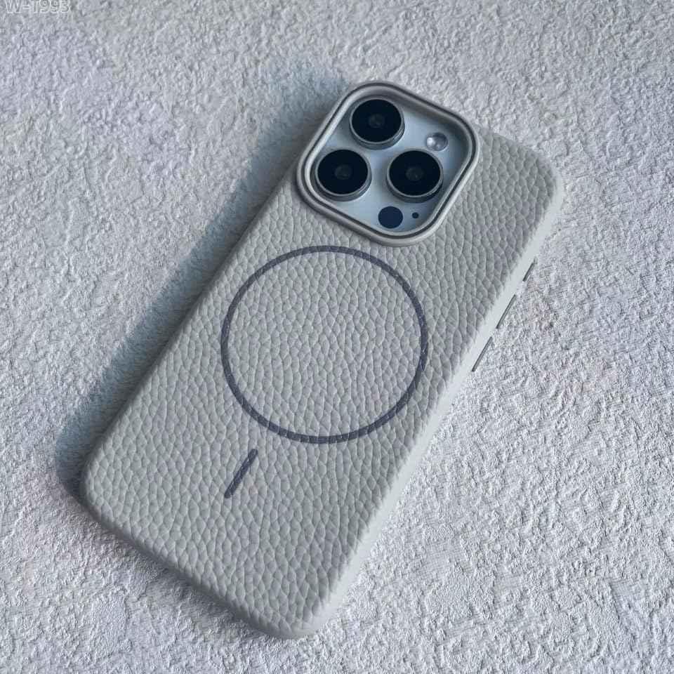 iPhone - SkinMag Leather Case