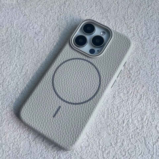 iPhone - SkinMag Leather Case