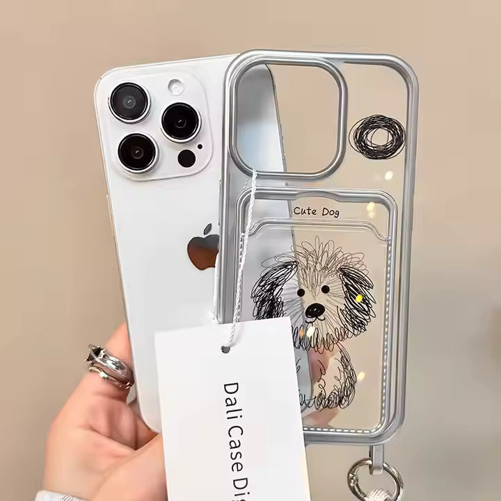 Cute Dogo Case With Lanyard