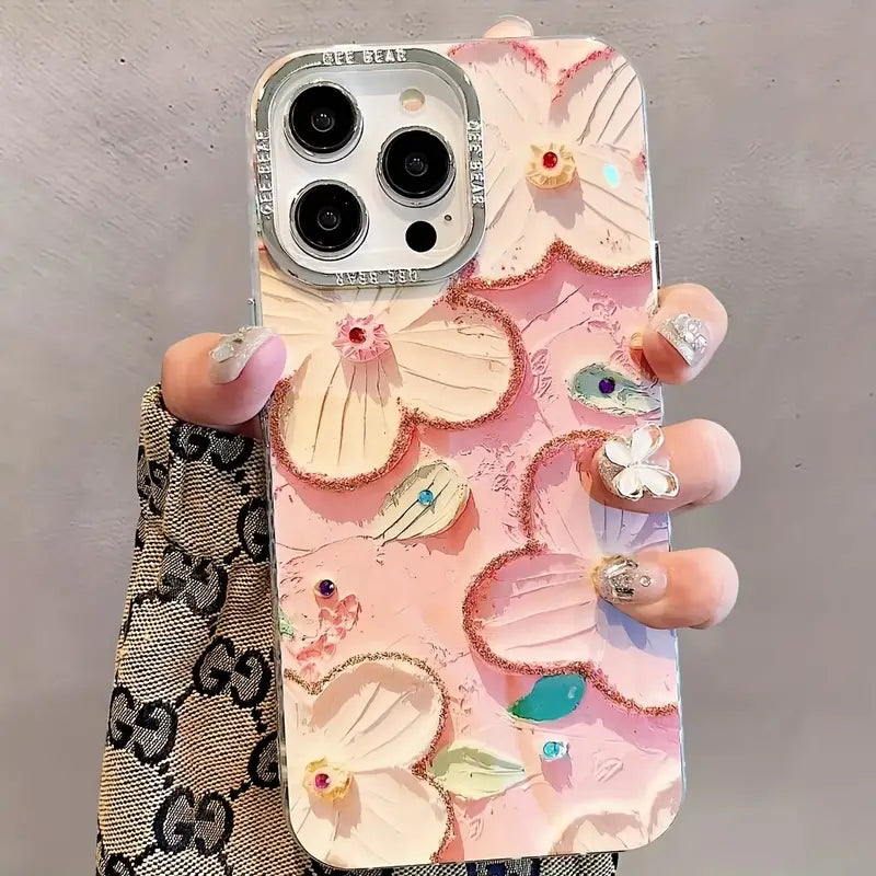 Oil Painting Floral Case - iPhone