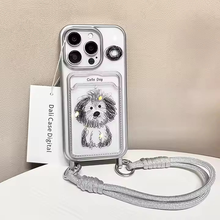 Cute Dogo Case With Lanyard