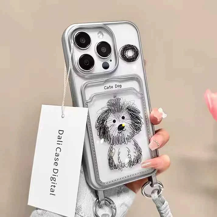Cute Dogo Case With Lanyard - iPhone (Copy)