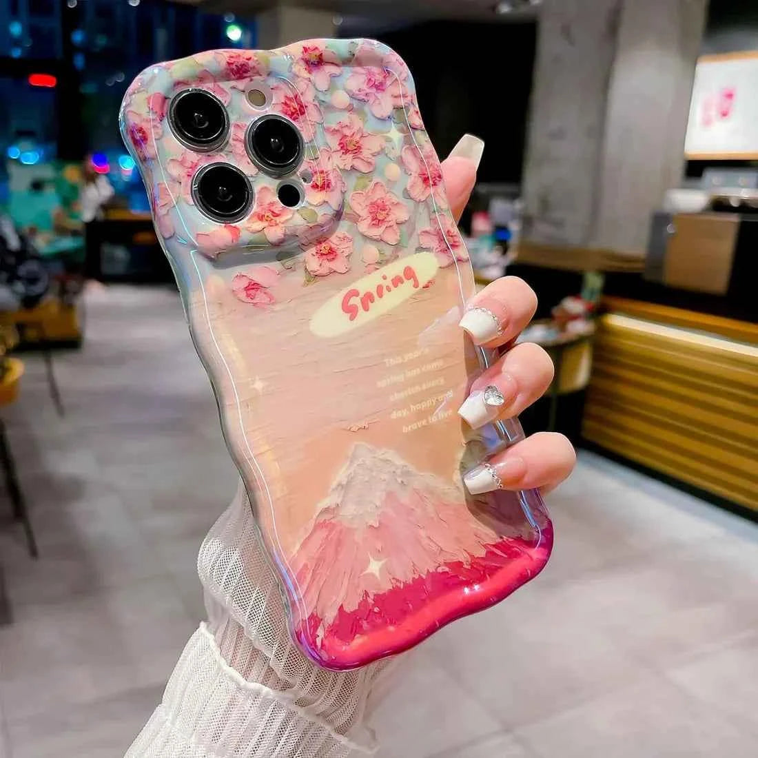 Vintage Floral Charm Case