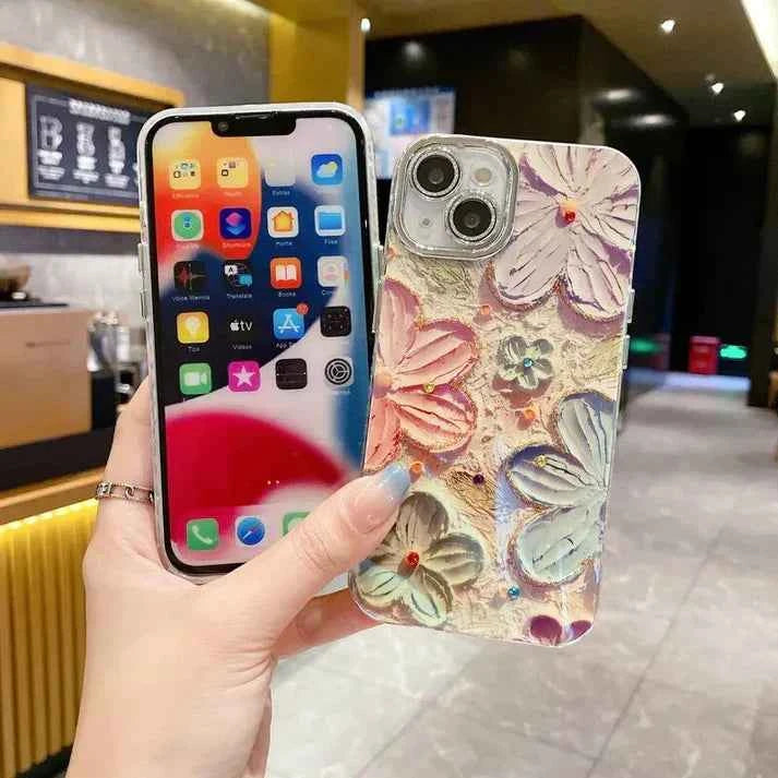 Blooming Retro Floral Case - iPhone