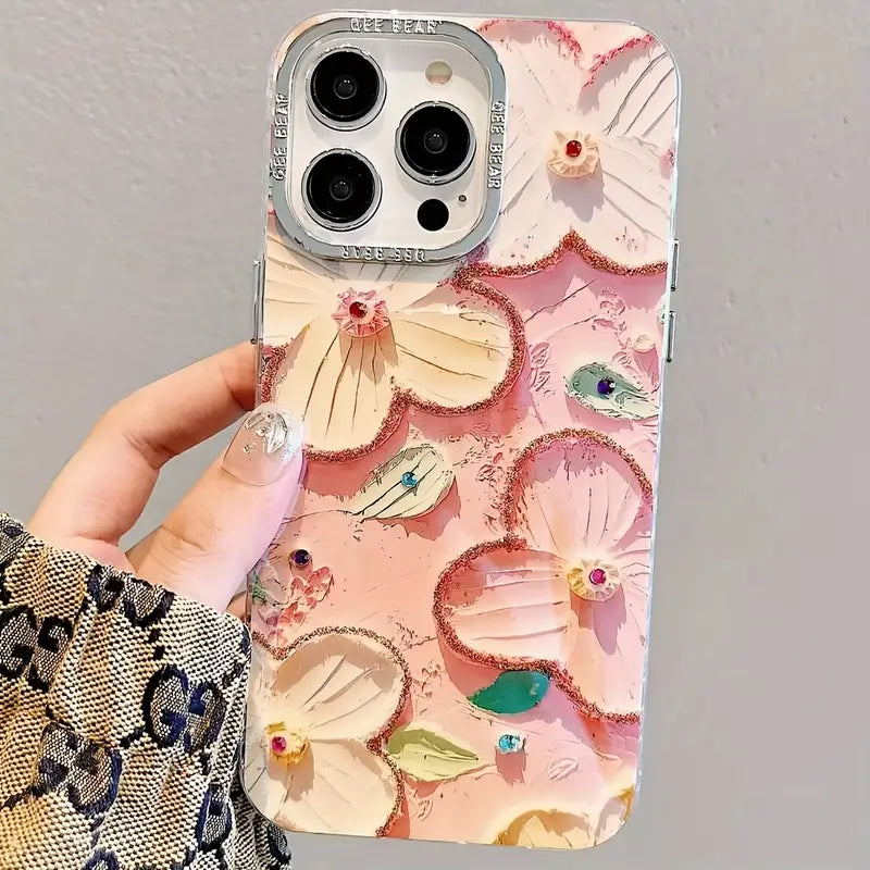 Oil Painting Floral Case - iPhone
