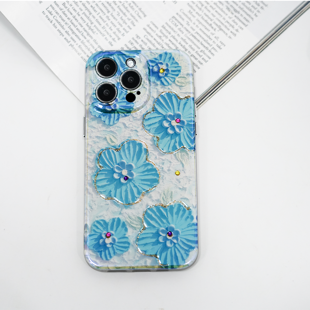 3D Floral Design Case